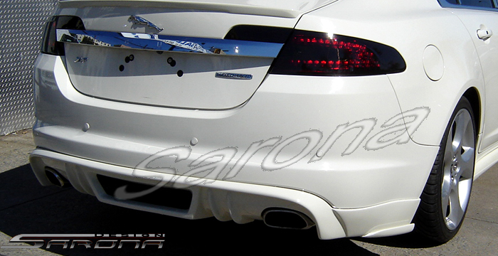 Custom Jaguar XF  Sedan Rear Lip/Diffuser (2009 - 2011) - $650.00 (Part #JG-001-RA)